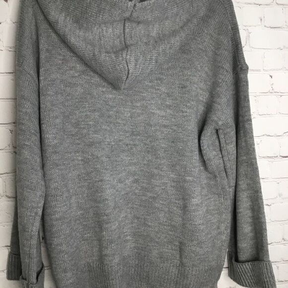 Misslook Women's Gray Knit Button Up Cardigan Size S - Picture 6 of 15